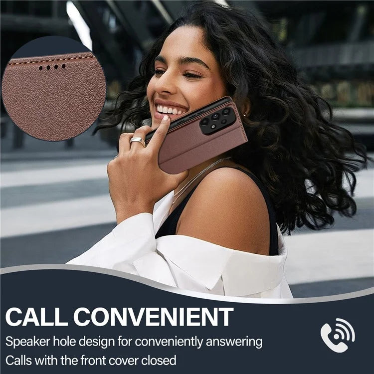 LC.IMEEKE L1 Series for Samsung Galaxy A52s 5G / A52 5G / 4G Case PU Leather Wallet Stand Phone Cover