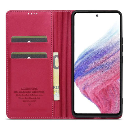 LC.IMEEKE L1 Series for Samsung Galaxy A52s 5G / A52 5G / 4G Case PU Leather Wallet Stand Phone Cover