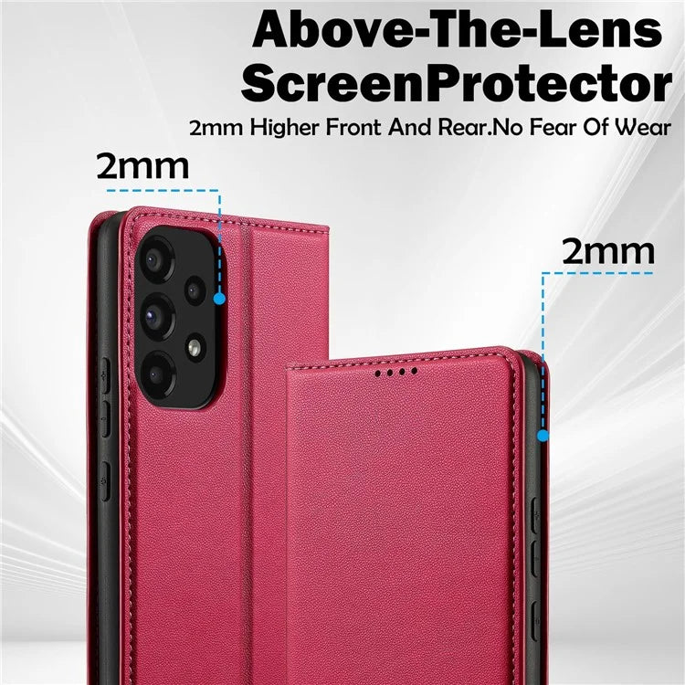 LC.IMEEKE L1 Series for Samsung Galaxy A52s 5G / A52 5G / 4G Case PU Leather Wallet Stand Phone Cover