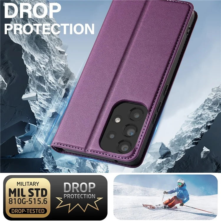 LC.IMEEKE L1 Series for Samsung Galaxy A52s 5G / A52 5G / 4G Case PU Leather Wallet Stand Phone Cover