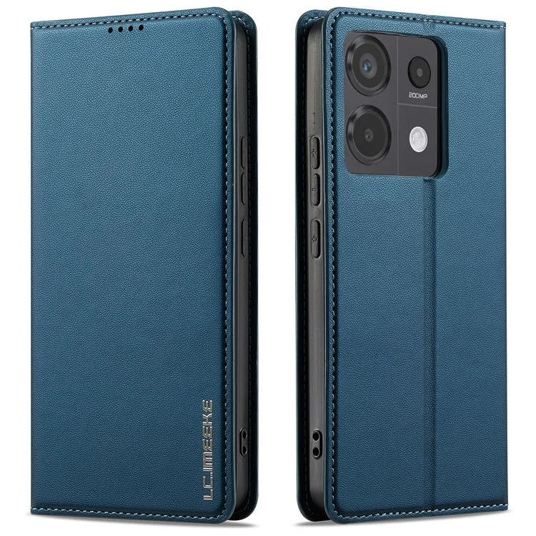 LC.IMEEKE L1 Series for Xiaomi Redmi Note 13 5G Case PU Leather Wallet Stand Protective Phone Cover