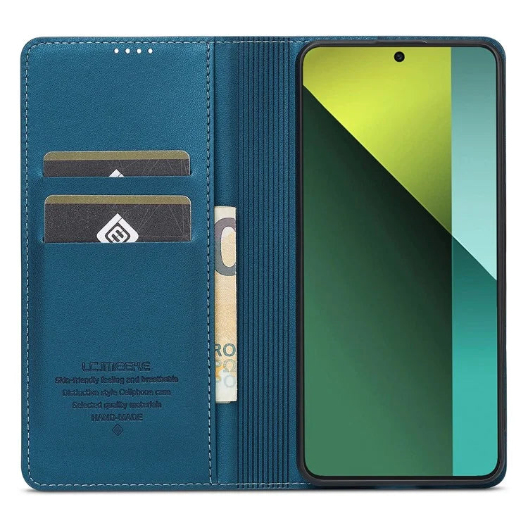 LC.IMEEKE L1 Series for Xiaomi Redmi Note 13 5G Case PU Leather Wallet Stand Protective Phone Cover