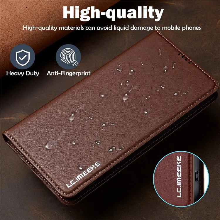 LC.IMEEKE L1 Series for Samsung Galaxy A54 5G Case PU Leather Wallet Stand Protective Phone Cover