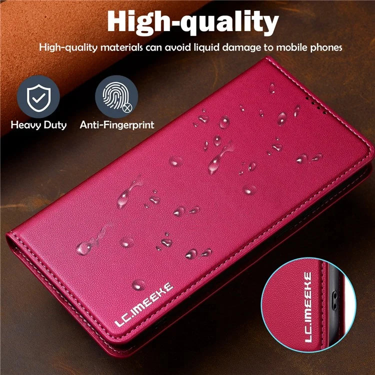 LC.IMEEKE L1 Series for Samsung Galaxy A54 5G Case PU Leather Wallet Stand Protective Phone Cover