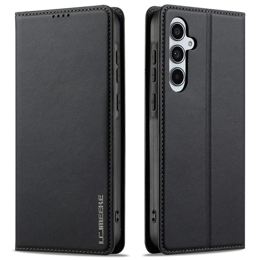 LC.IMEEKE L1 Series for Samsung Galaxy A35 5G Case PU Leather Wallet Stand Protective Phone Cover