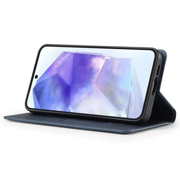 LC.IMEEKE L1 Series for Samsung Galaxy A14 4G / 5G Case PU Leather Wallet Stand Protective Phone Cover