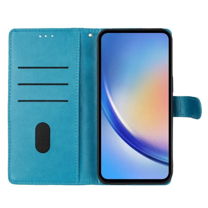 For Samsung Galaxy A16 5G Wallet Phone Case Butterfly Floral Imprint Leather Flip Cover