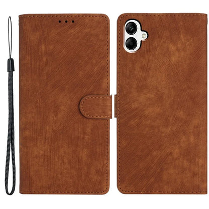 For Samsung Galaxy A06 Case with Card Clots Skin-Touch PU Leather Phone Cover Stand