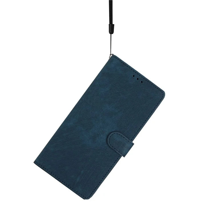 For Samsung Galaxy A06 Case with Card Clots Skin-Touch PU Leather Phone Cover Stand