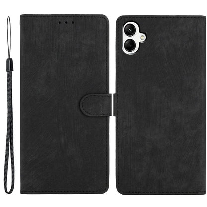For Samsung Galaxy A06 Case with Card Clots Skin-Touch PU Leather Phone Cover Stand