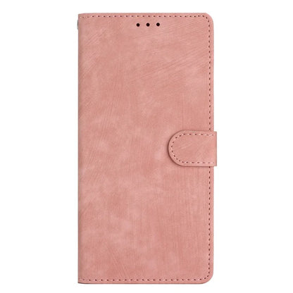 For Samsung Galaxy A06 Case with Card Clots Skin-Touch PU Leather Phone Cover Stand