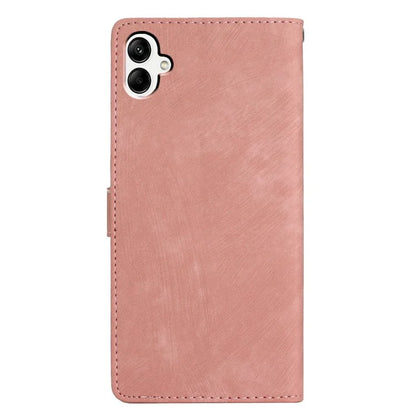 For Samsung Galaxy A06 Case with Card Clots Skin-Touch PU Leather Phone Cover Stand