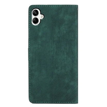 For Samsung Galaxy A06 Case with Card Clots Skin-Touch PU Leather Phone Cover Stand