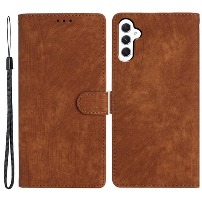 For Samsung Galaxy A16 5G Case with Card Clots Skin-Touch PU Leather Phone Cover Stand