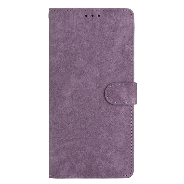For Samsung Galaxy A16 5G Case with Card Clots Skin-Touch PU Leather Phone Cover Stand