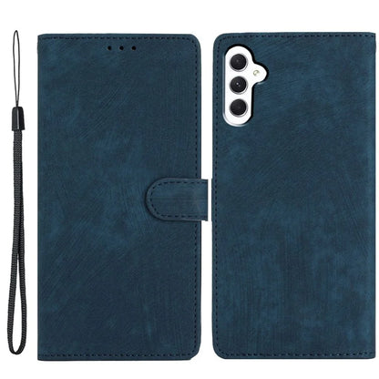 For Samsung Galaxy A16 5G Case with Card Clots Skin-Touch PU Leather Phone Cover Stand