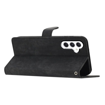 For Samsung Galaxy A16 5G Case with Card Clots Skin-Touch PU Leather Phone Cover Stand