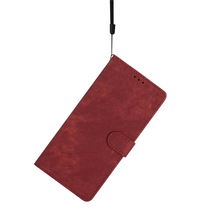 For Samsung Galaxy A16 5G Case with Card Clots Skin-Touch PU Leather Phone Cover Stand