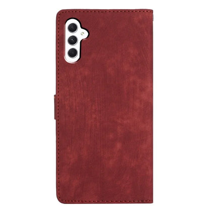 For Samsung Galaxy A16 5G Case with Card Clots Skin-Touch PU Leather Phone Cover Stand