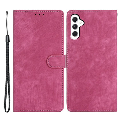For Samsung Galaxy A16 5G Case with Card Clots Skin-Touch PU Leather Phone Cover Stand