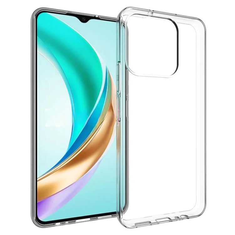For Honor X6b 4G Clear Phone Case Watermark-Resistant TPU Back Cover