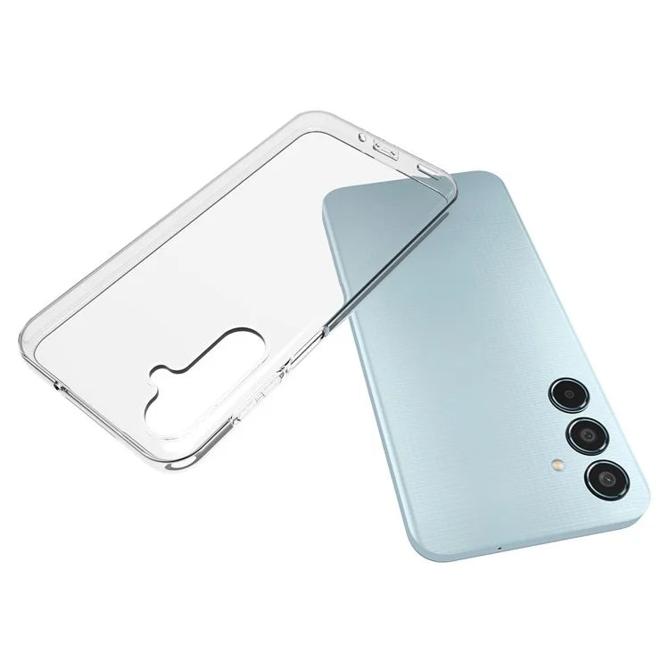 For Samsung Galaxy M35 5G Clear Phone Case Watermark-Resistant TPU Back Cover