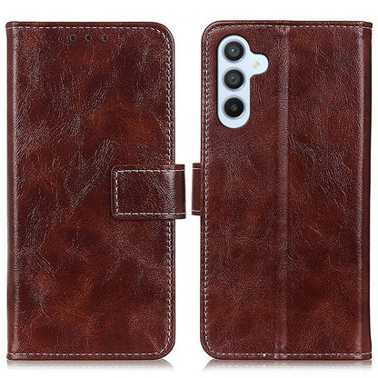 For Samsung Galaxy A16 5G Case Crazy Horse Texture Leather Phone Wallet Cover