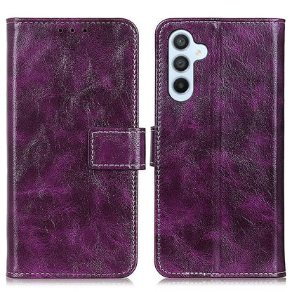For Samsung Galaxy A16 5G Case Crazy Horse Texture Leather Phone Wallet Cover