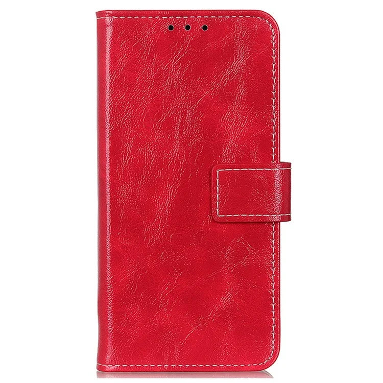 For Samsung Galaxy A16 5G Case Crazy Horse Texture Leather Phone Wallet Cover