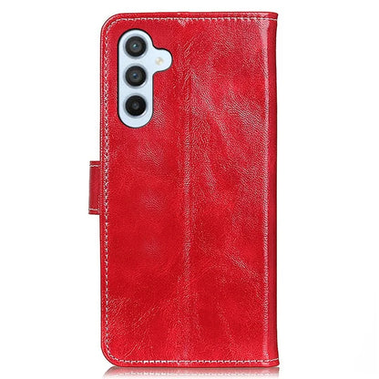 For Samsung Galaxy A16 5G Case Crazy Horse Texture Leather Phone Wallet Cover