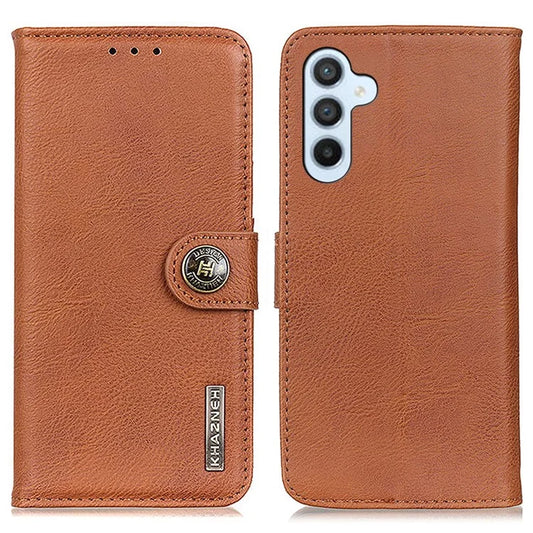 KHAZNEH For Samsung Galaxy A16 5G Wallet Case Cowhide Texture Leather Flip Phone Cover