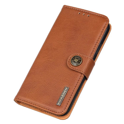 KHAZNEH For Samsung Galaxy A16 5G Wallet Case Cowhide Texture Leather Flip Phone Cover