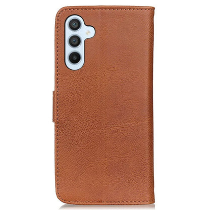 KHAZNEH For Samsung Galaxy A16 5G Wallet Case Cowhide Texture Leather Flip Phone Cover