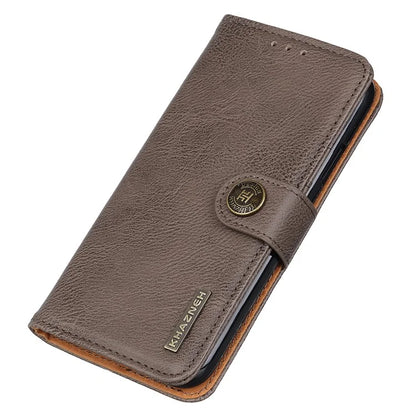 KHAZNEH For Samsung Galaxy A16 5G Wallet Case Cowhide Texture Leather Flip Phone Cover