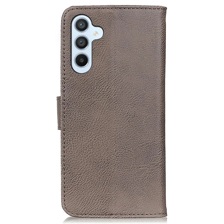 KHAZNEH For Samsung Galaxy A16 5G Wallet Case Cowhide Texture Leather Flip Phone Cover