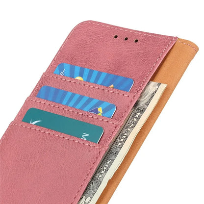 KHAZNEH For Samsung Galaxy A16 5G Wallet Case Cowhide Texture Leather Flip Phone Cover