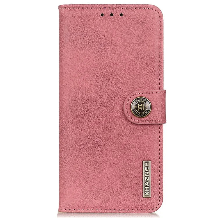 KHAZNEH For Samsung Galaxy A16 5G Wallet Case Cowhide Texture Leather Flip Phone Cover
