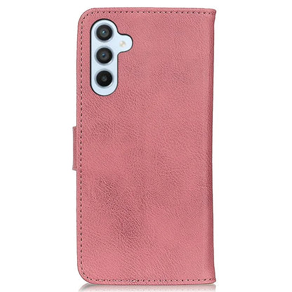 KHAZNEH For Samsung Galaxy A16 5G Wallet Case Cowhide Texture Leather Flip Phone Cover