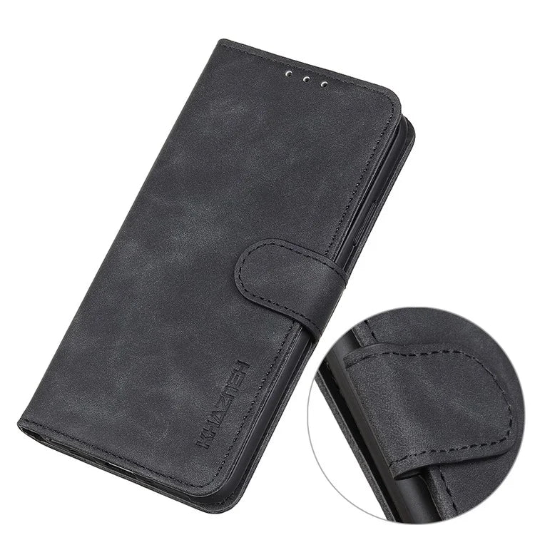 KHAZNEH For Samsung Galaxy A16 5G Case Retro PU Leather Wallet Stand Phone Cover
