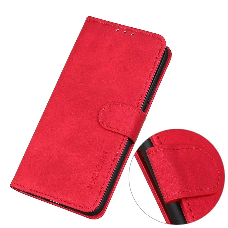 KHAZNEH For Samsung Galaxy A16 5G Case Retro PU Leather Wallet Stand Phone Cover