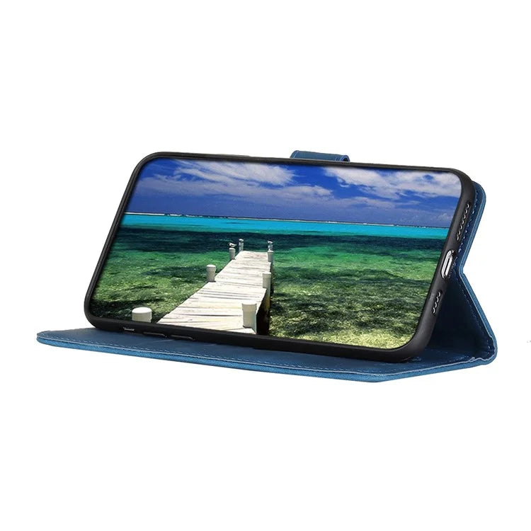 KHAZNEH For Samsung Galaxy A16 5G Case Retro PU Leather Wallet Stand Phone Cover
