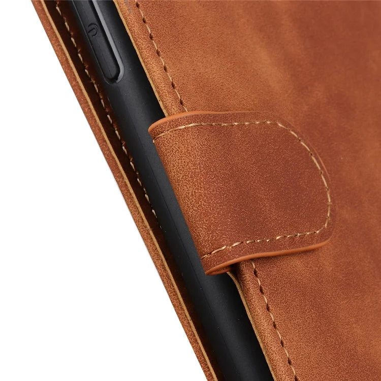 KHAZNEH For Samsung Galaxy A16 5G Case Retro PU Leather Wallet Stand Phone Cover