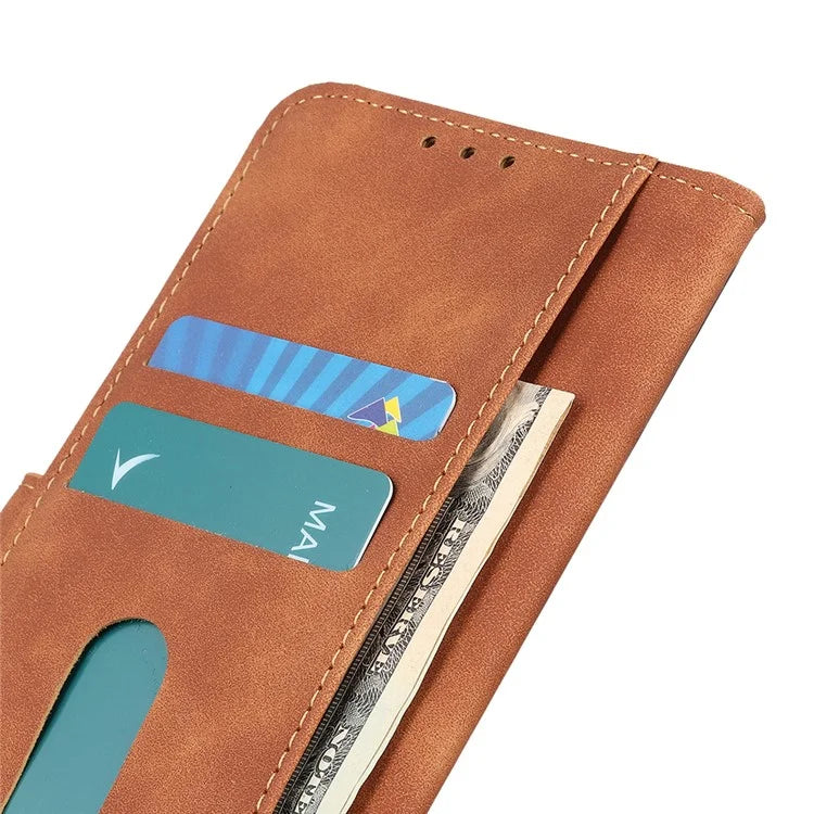 KHAZNEH For Samsung Galaxy A16 5G Case Retro PU Leather Wallet Stand Phone Cover