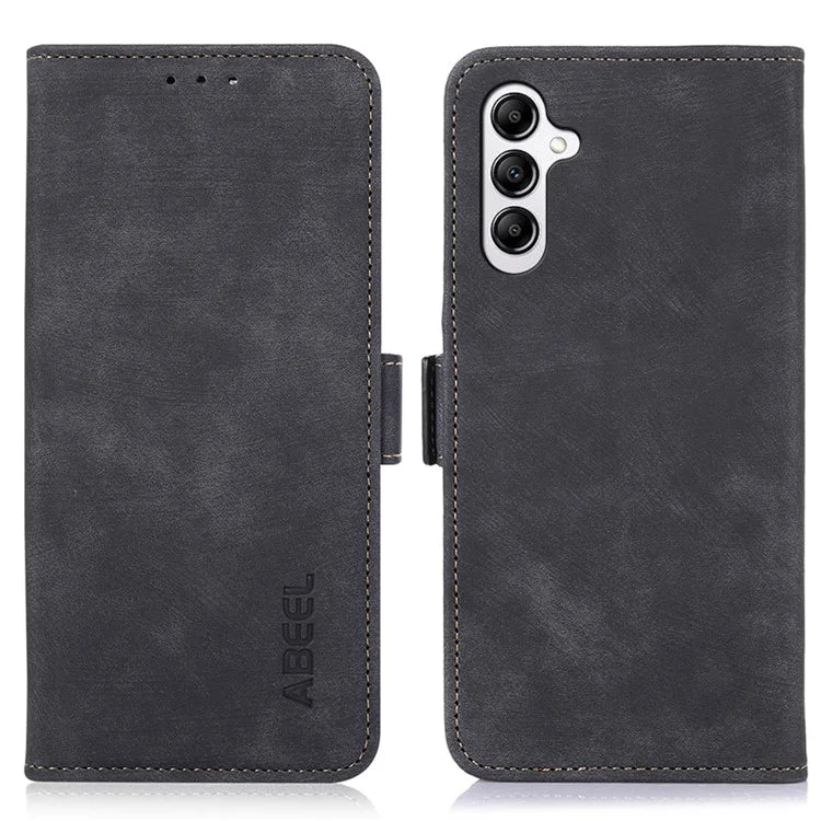 ABEEL For Samsung Galaxy A16 5G Case Retro Leather Phone Cover Wallet Stand View