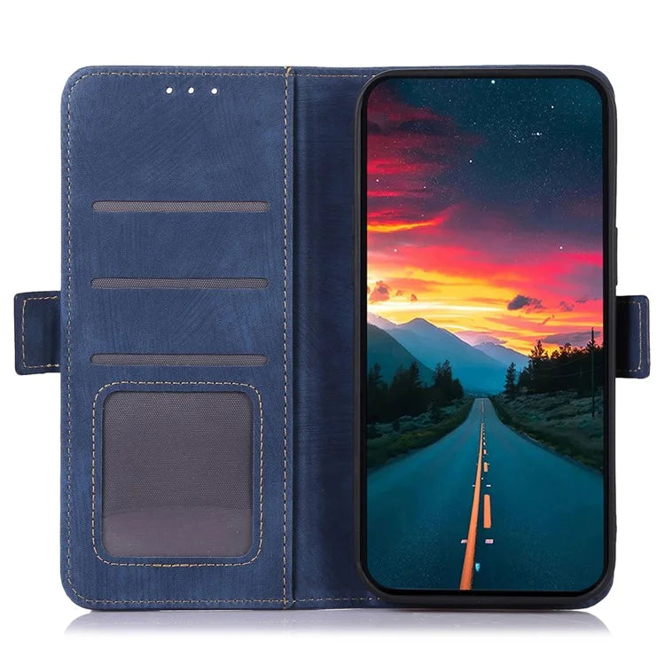 ABEEL For Samsung Galaxy A16 5G Case Retro Leather Phone Cover Wallet Stand View
