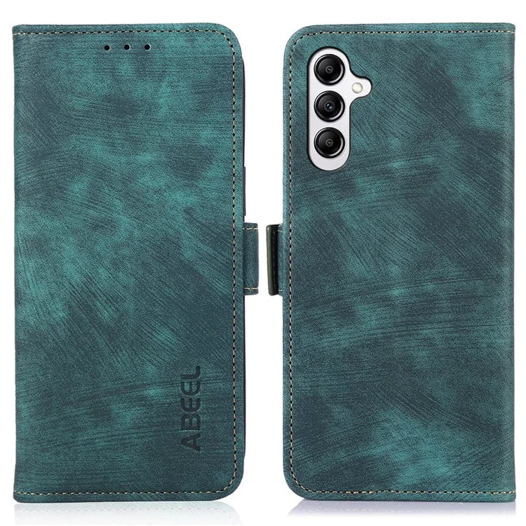 ABEEL For Samsung Galaxy A16 5G Case Retro Leather Phone Cover Wallet Stand View