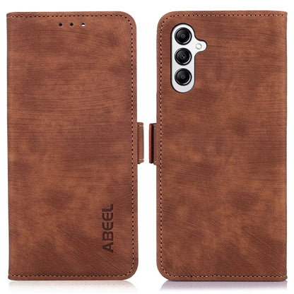 ABEEL For Samsung Galaxy A16 5G Case Retro Leather Phone Cover Wallet Stand View