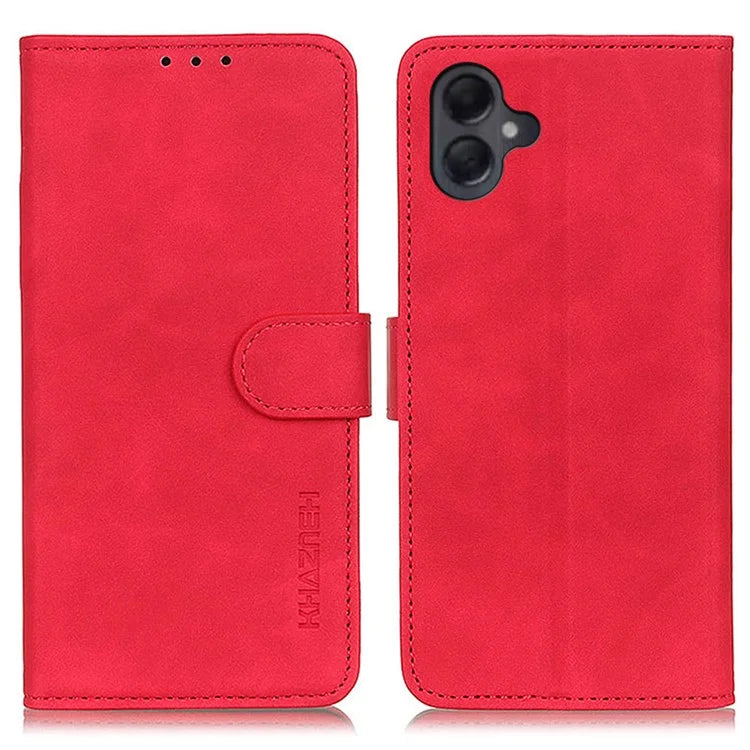 KHAZNEH For Samsung Galaxy A06 Case Retro PU Leather Wallet Stand Phone Cover