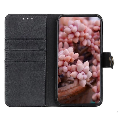 KHAZNEH For Samsung Galaxy A06 Wallet Case Cowhide Texture Leather Flip Phone Cover