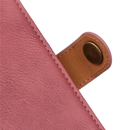 KHAZNEH For Samsung Galaxy A06 Wallet Case Cowhide Texture Leather Flip Phone Cover